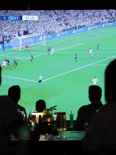 Sport match football at Hideout