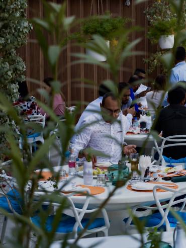 Hideout Al Barari dining room in Dubai