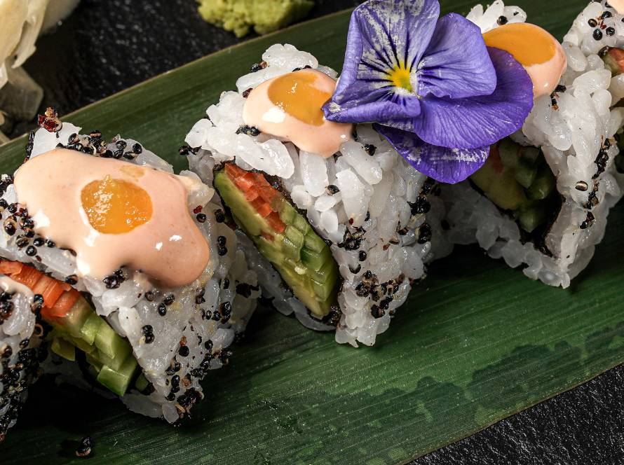 Sushi of HIdeout Dubai